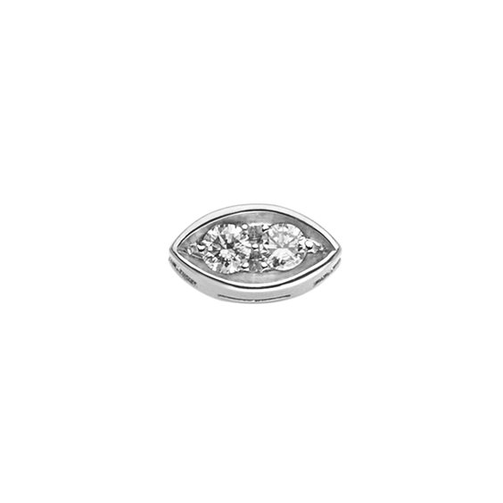 Charm Elements Dame PIETRE PREZIOSE in Weißgold Diamante 0.04 Ct DCHF8552.004 - DCHF8552.004